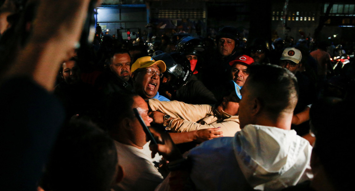 Tensión en las elecciones en Venezuela. Foto: Reuters