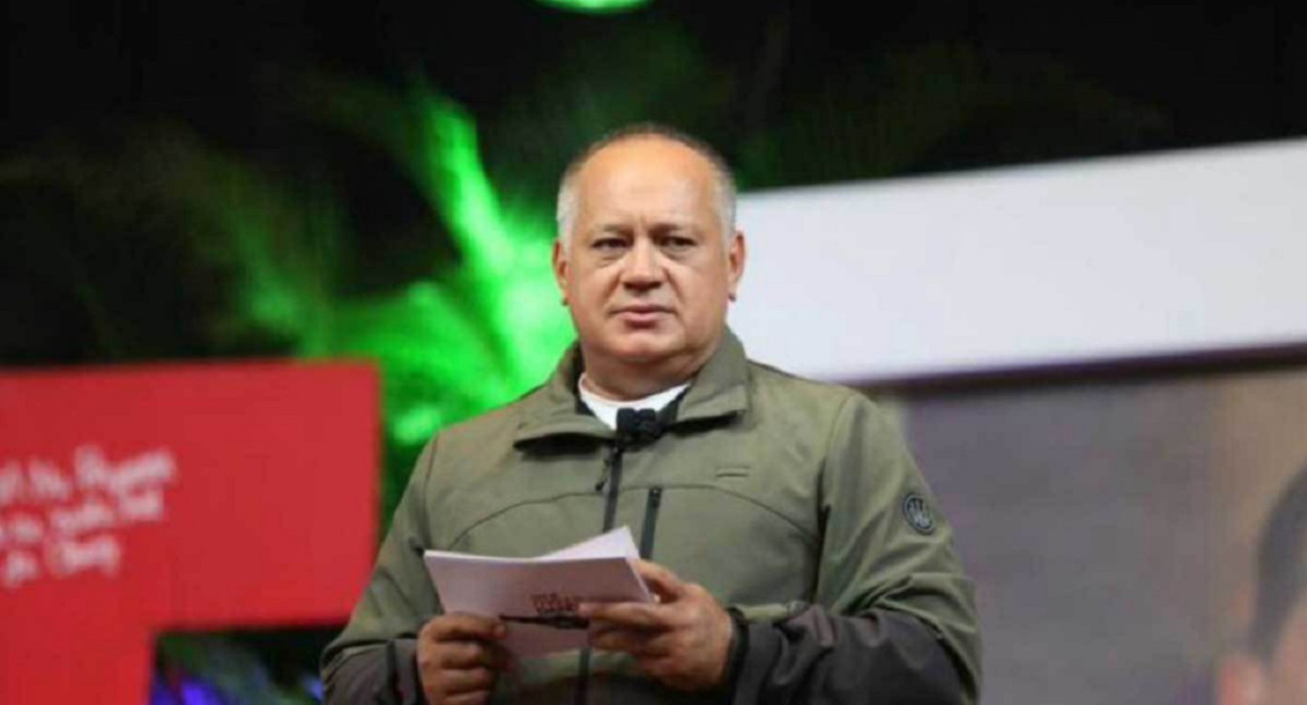 Diosdado Cabello, vicepresidente del Partido Socialista Unido de Venezuela. Foto: NA