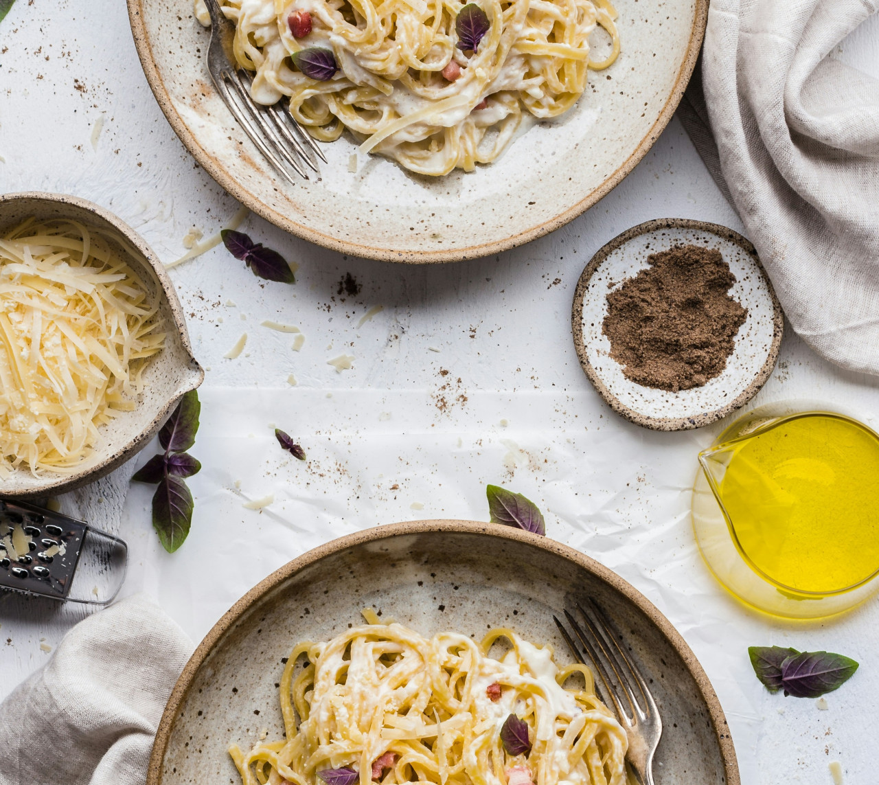 Pastas, comida. Foto: Unsplash