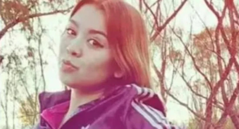 Luciana Muñoz, la joven desaparecida en Neuquén. Foto: NA.