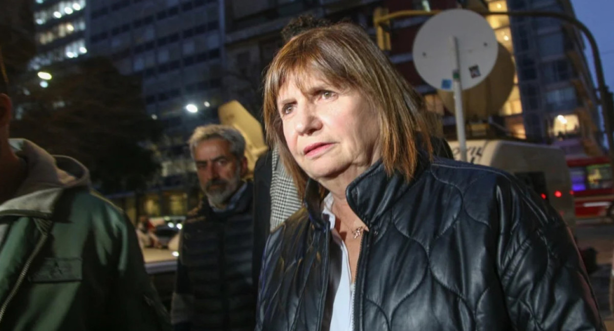 Patricia Bullrich, ministra de Seguridad de la Nación Argentina. Foto: NA.