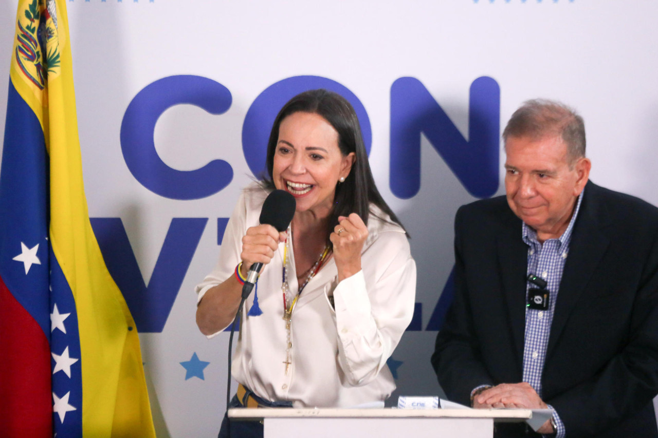 María Corina Machado. Foto: EFE.