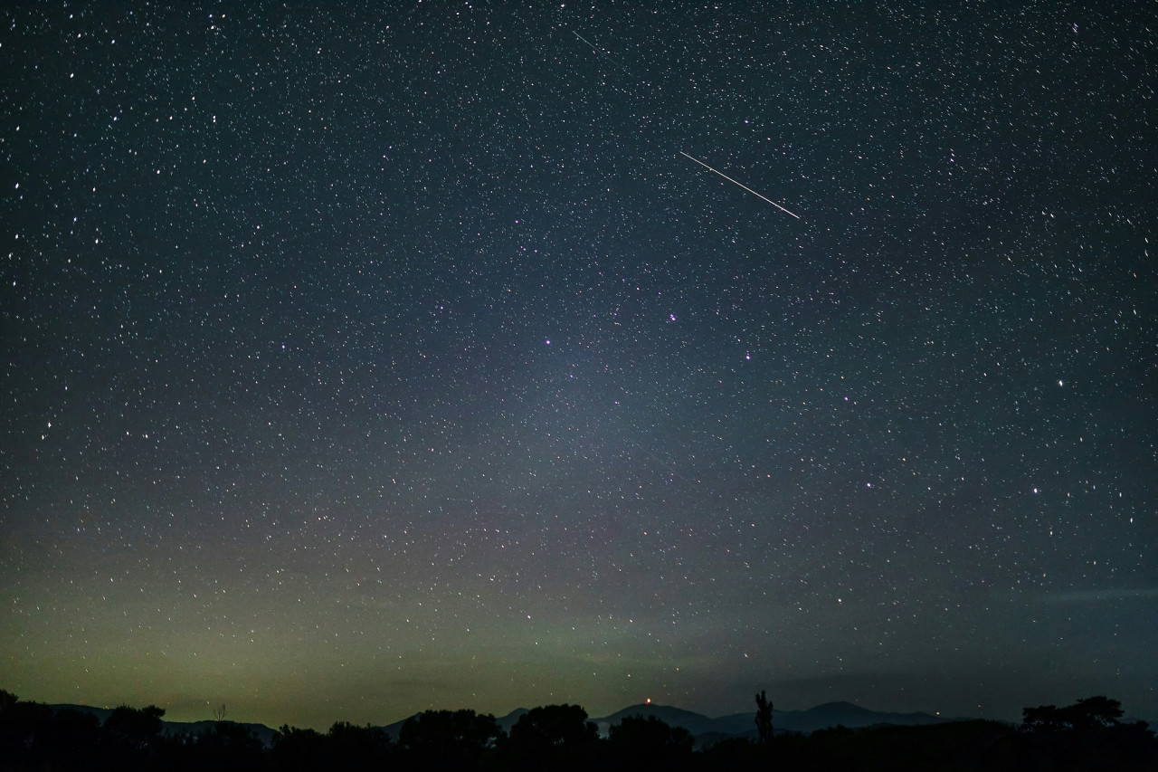 Lluvia de estrellas. Foto Unsplash.