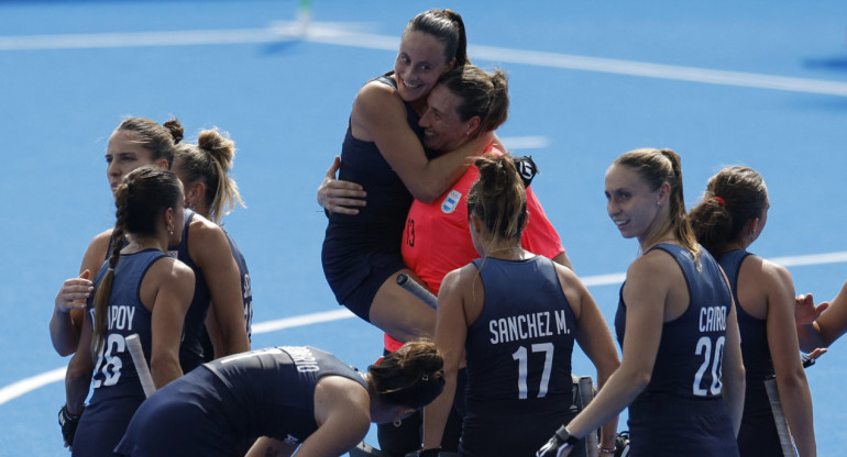 Las Leonas en los Juegos Olímpicos de París 2024. Foto: Reuters.