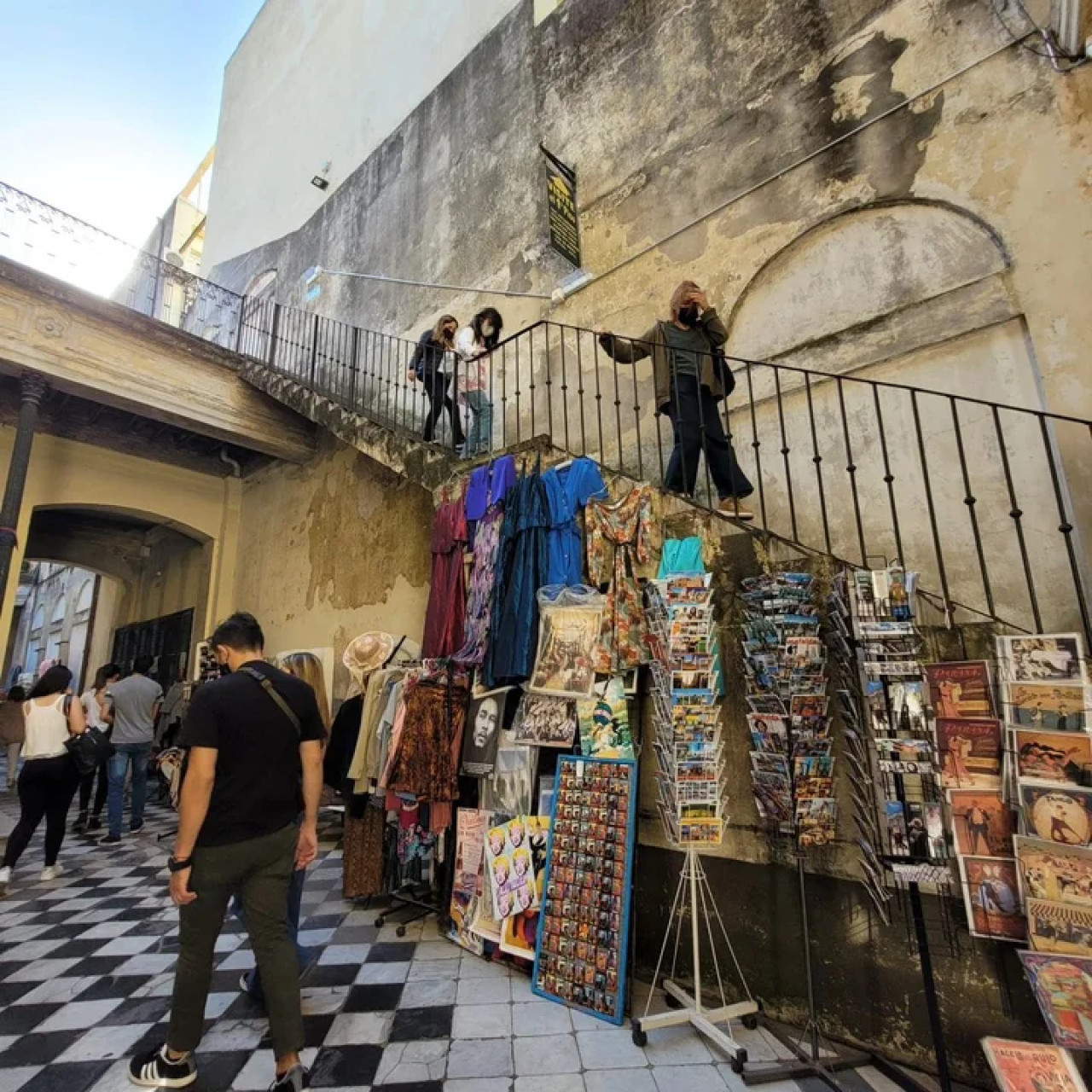 Casa Ezeiza, San Telmo. Foto NA.