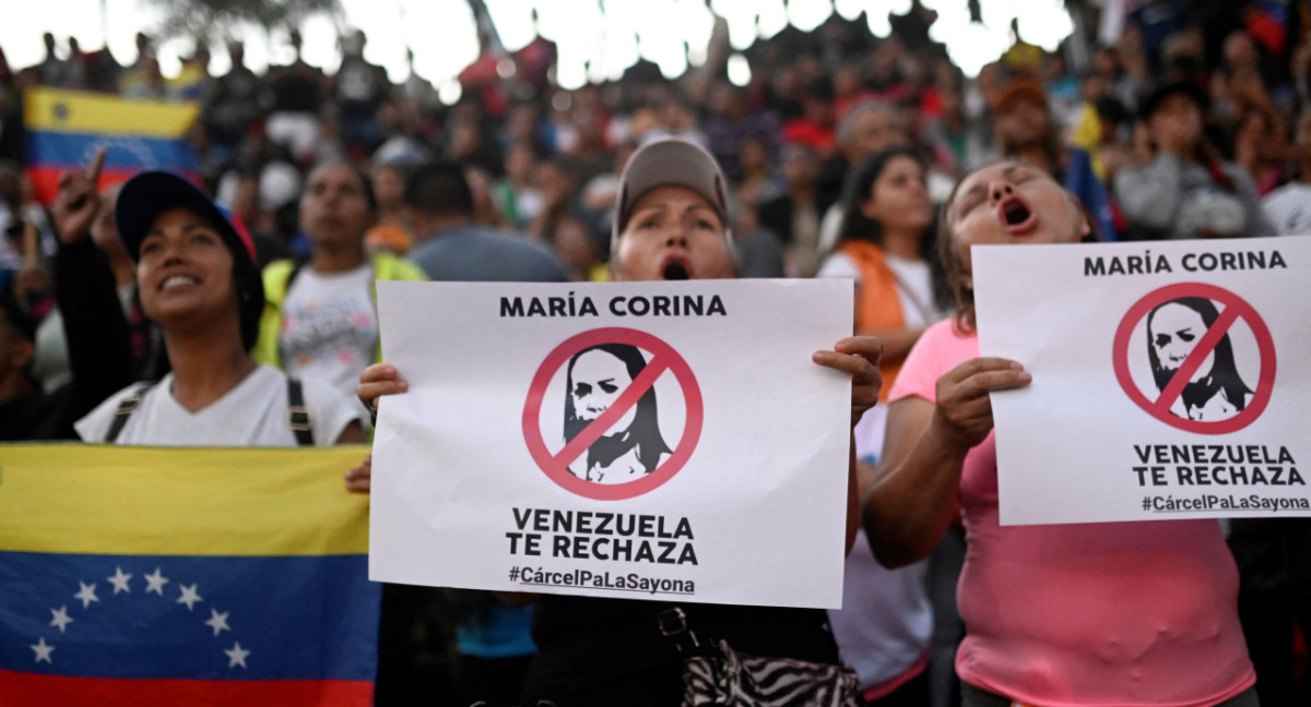 Marchas pro-Maduro en Venezuela. Foto: Reuters