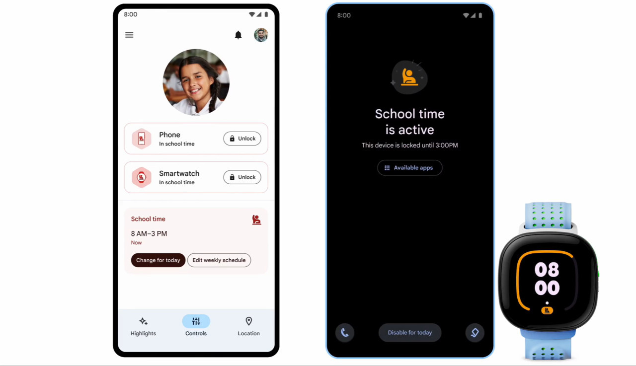 “School Time”, la nueva función de Google. Foto: Google