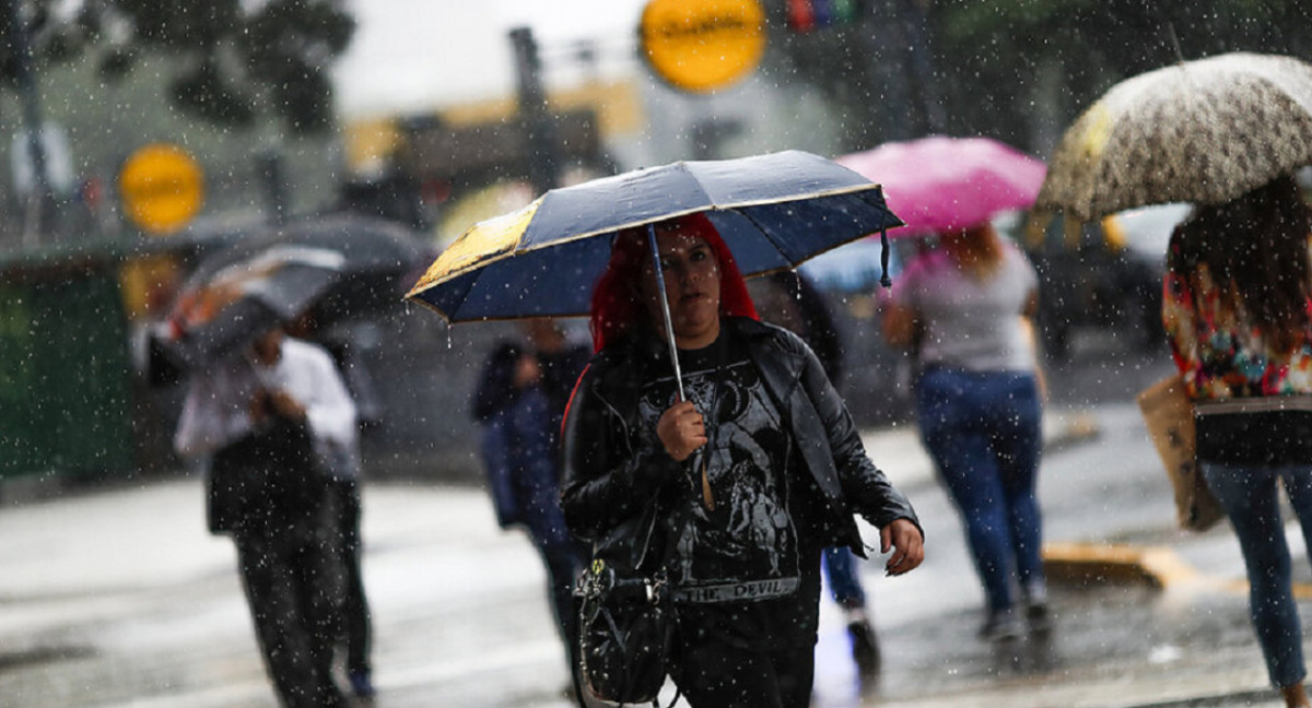 Lluvias en Buenos Aires. Foto: EFE