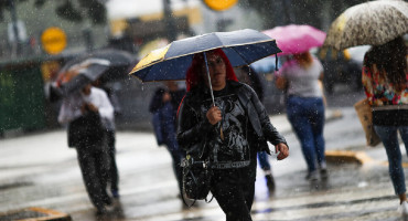 Lluvias en Buenos Aires. Foto: EFE