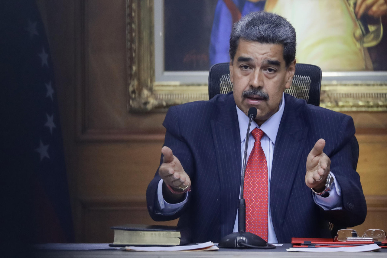 Nicolás Maduro, presidente de Venezuela. Foto: EFE.