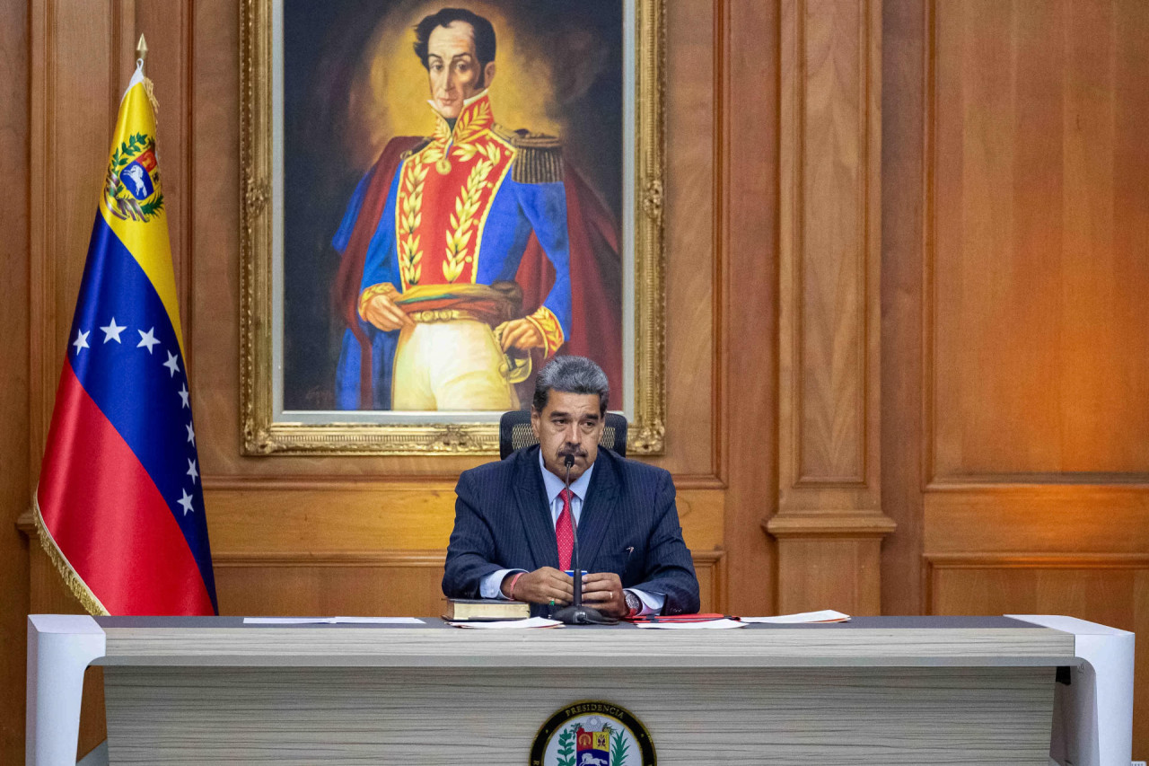 Nicolás Maduro, presidente de Venezuela. Foto: EFE.