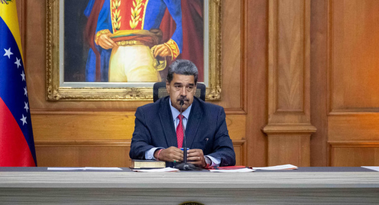 Nicolás Maduro, presidente de Venezuela. Foto: EFE.