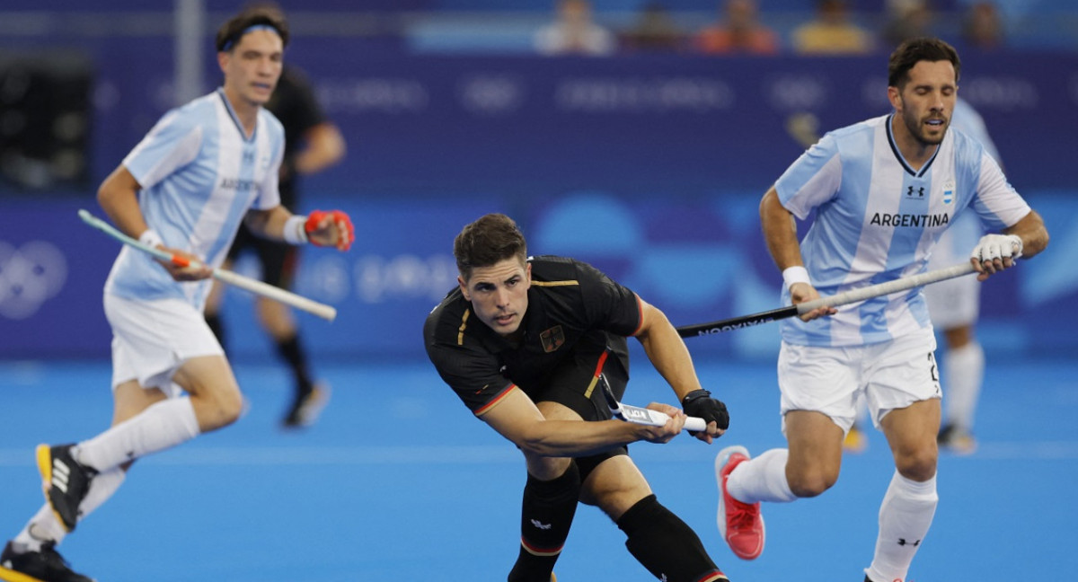 Gonzalo Peillat vs. Los Leones; París 2024. Foto: Reuters.