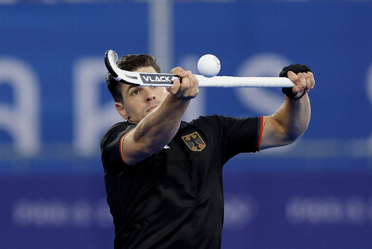 Gonzalo Peillat vs. Los Leones; París 2024. Foto: Reuters.