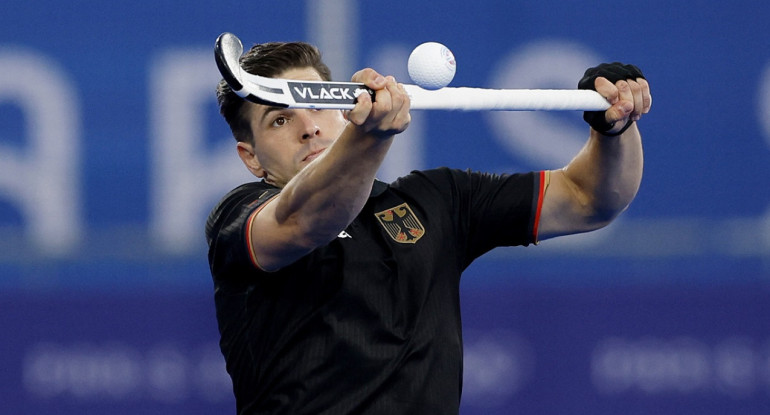 Gonzalo Peillat vs. Los Leones; París 2024. Foto: Reuters.