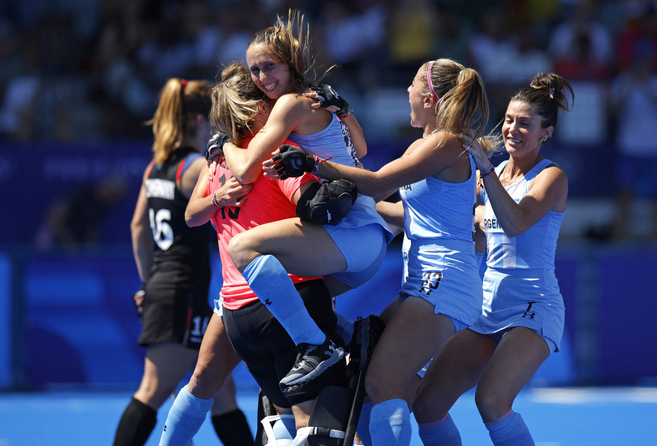 Las Leonas se encuentran en las semifinales de los Juegos Olímpicos. Foto: Reuters.