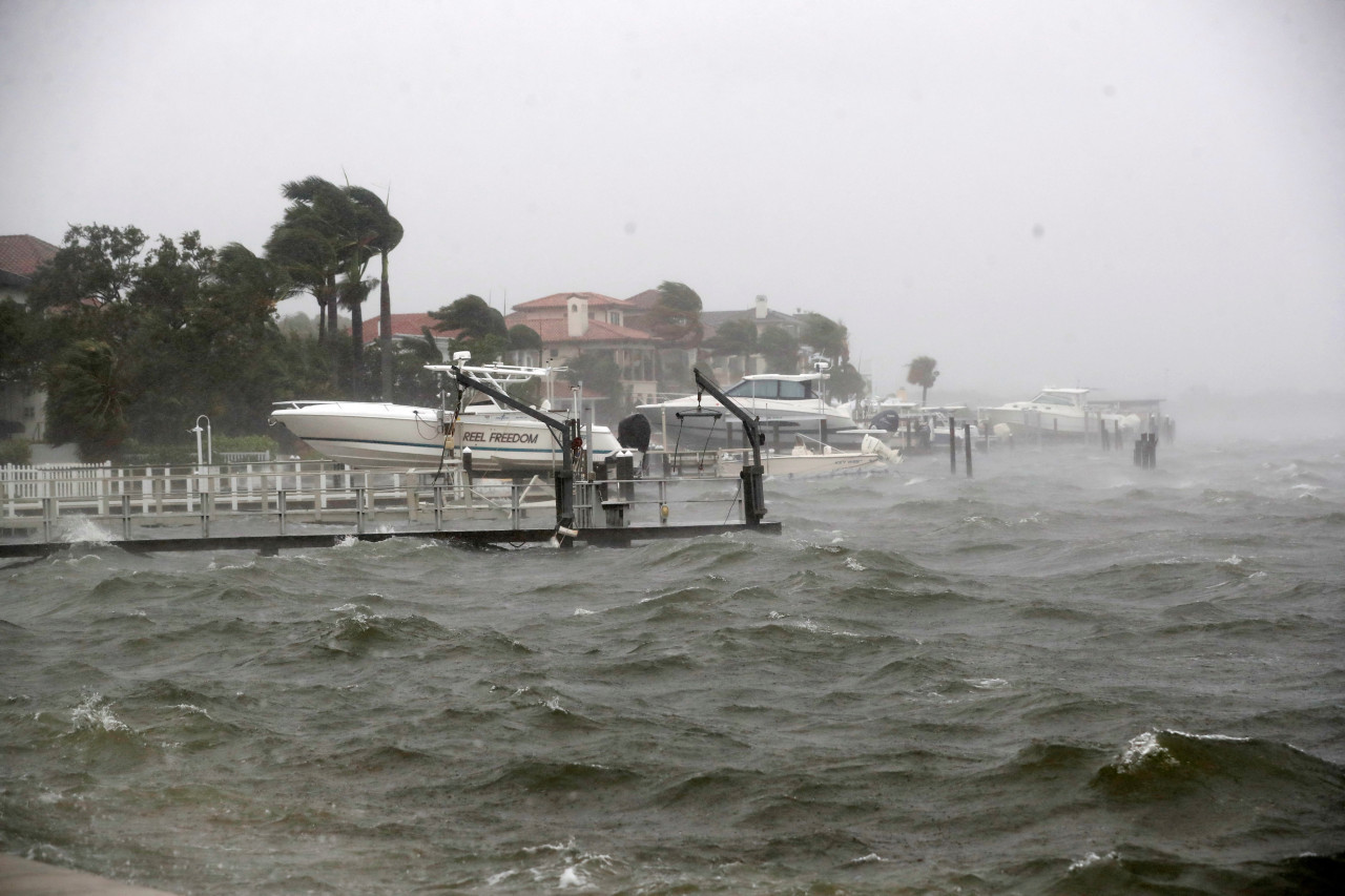 Tormenta tropical Debby. Foto: Reuters.