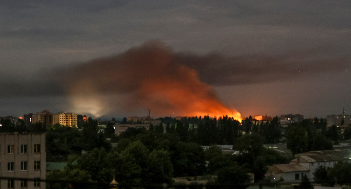 Ataque de Rusia contra Ucrania. Foto: Reuters.