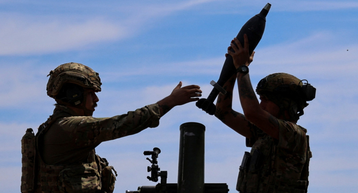 Ejército de Ucrania en la guerra con Rusia. Foto: Reuters.