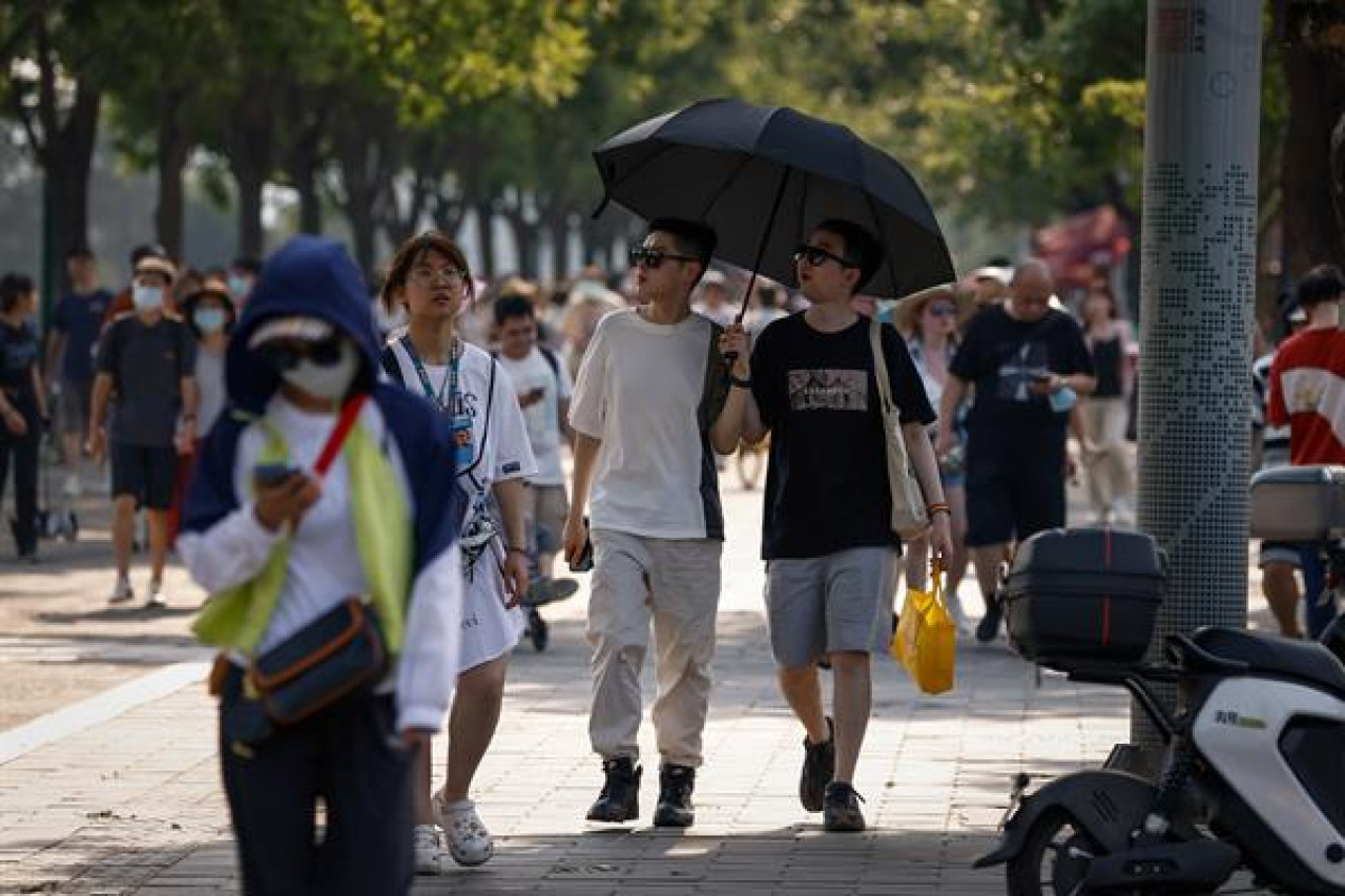 Ola de calor en China. Fuente: EFE