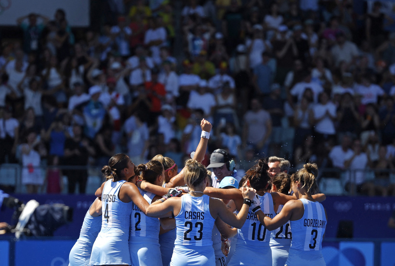 Las Leonas enfrentarán a Países Bajos en las semifinales. Foto: Reuters.