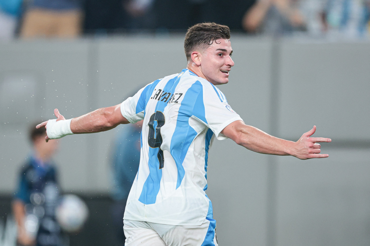 Julián Álvarez es nuevo jugador del Atlético de Madrid. Foto: Reuters.