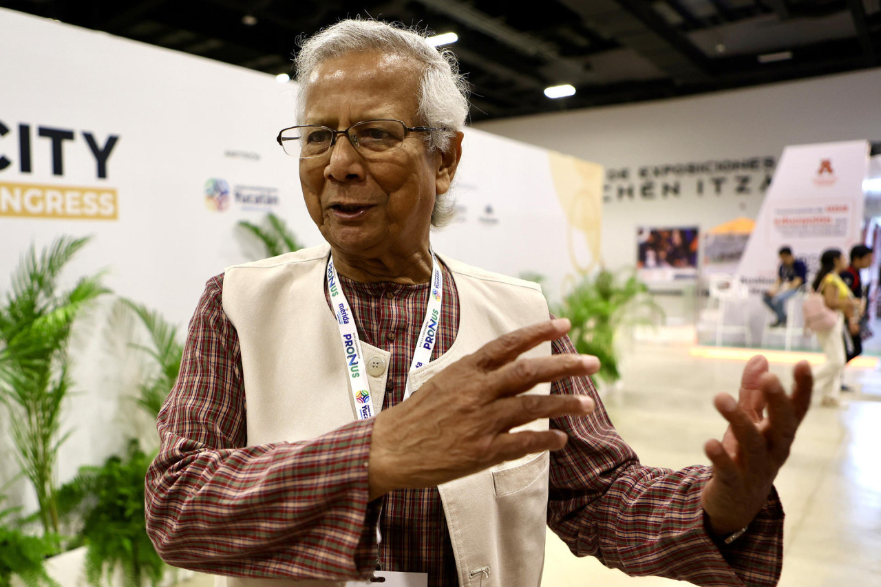 Muhammad Yunus, nuevo jefe de Gobierno interino de Bangladesh. Foto: EFE.