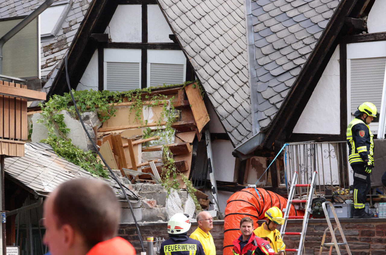 El hotel estaba ubicado en un pequeño pueblo llamado Kröv. Foto: Reuters.