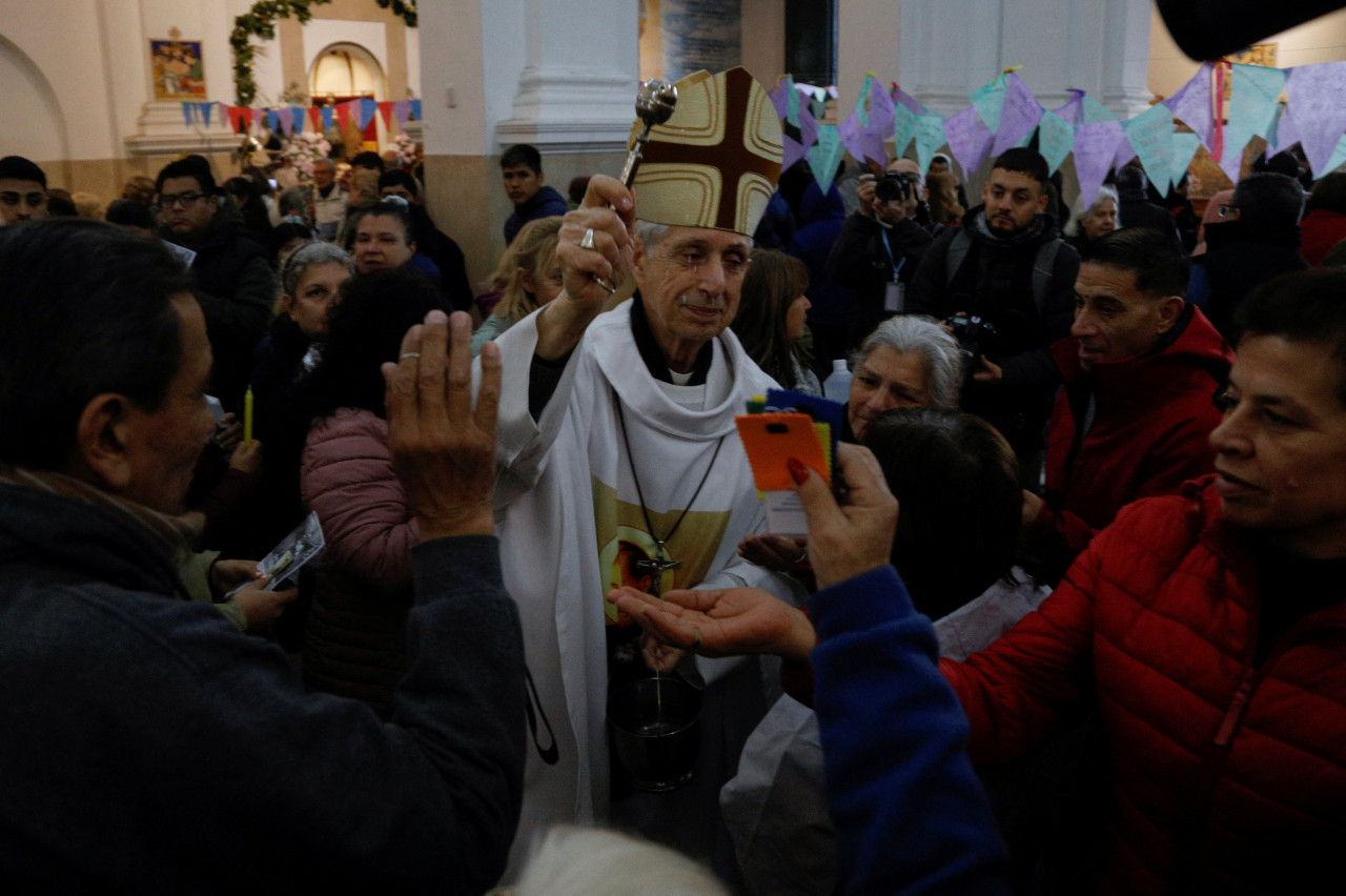 Día de San Cayetano. Foto: Reuters.