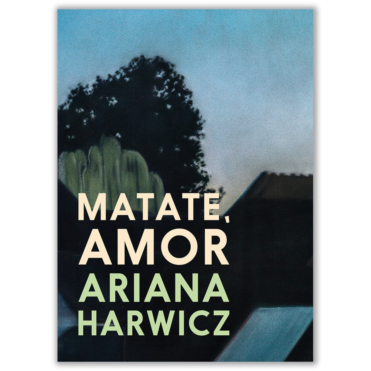 Matate, amor. La novela de Ariana Harwicz. Fuente: X