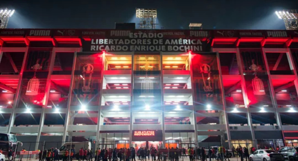 El estadio de Independiente. Foto: NA.