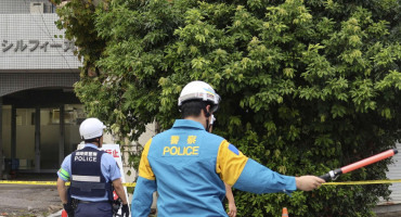 Daños por el terremoto en Japón. Foto: EFE.