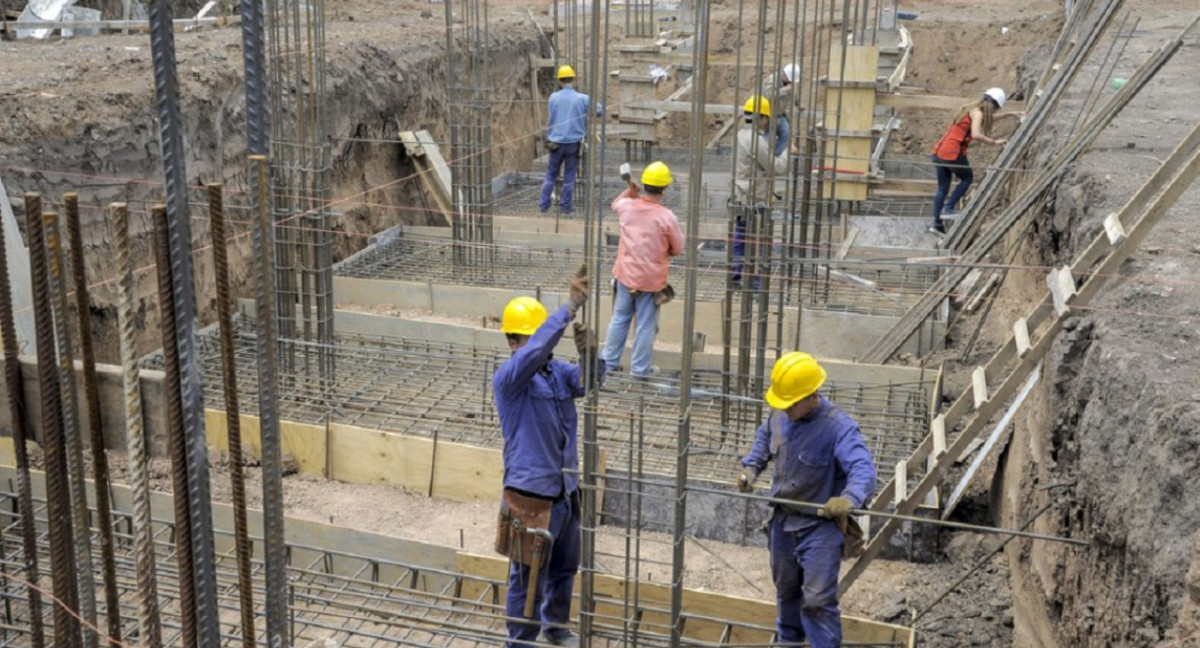 Construcción, industria. Foto: NA