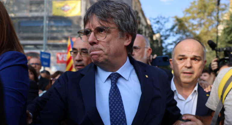 Carles Puigdemont. Foto: Reuters.