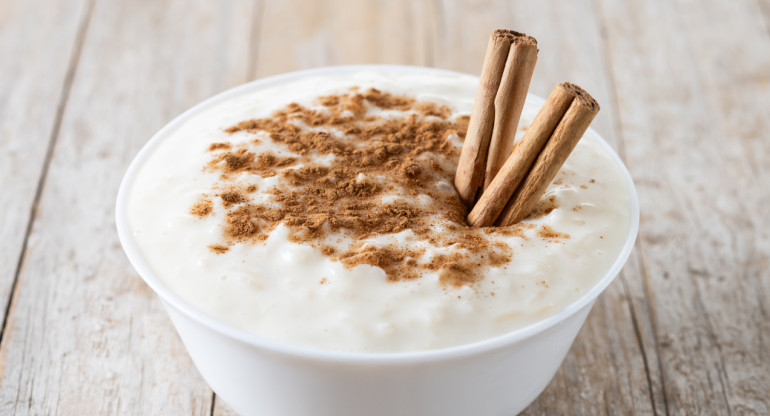 Arroz con leche. Foto Freepik.