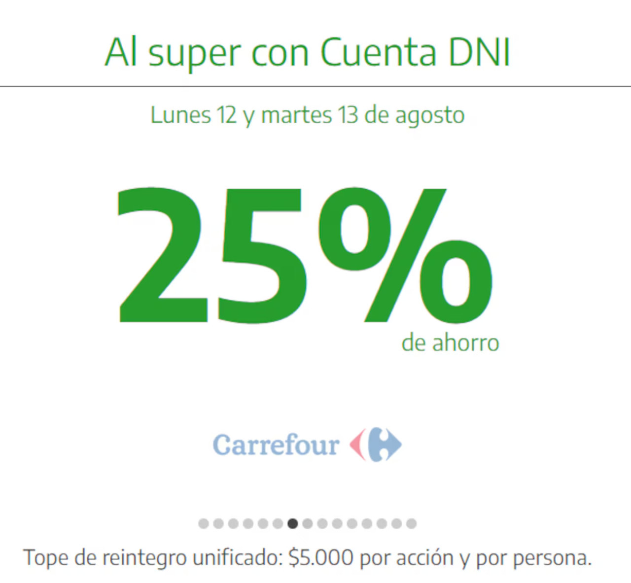 Nuevo beneficio de Cuenta DNI