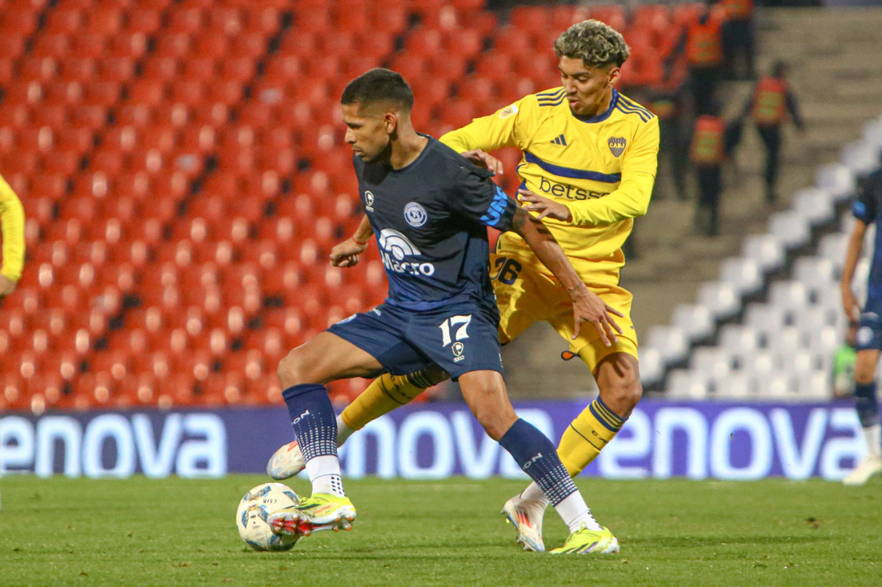 Cristian Medina; Boca vs Independiente Rivadavia. Foto: X @CSIRoficial