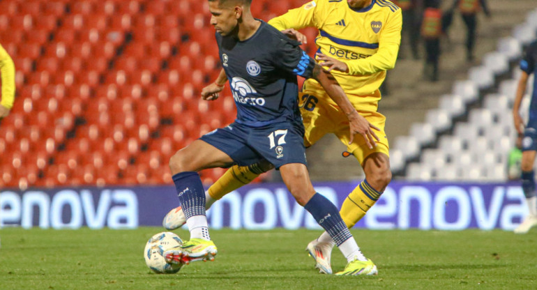 Cristian Medina; Boca vs Independiente Rivadavia. Foto: X @CSIRoficial