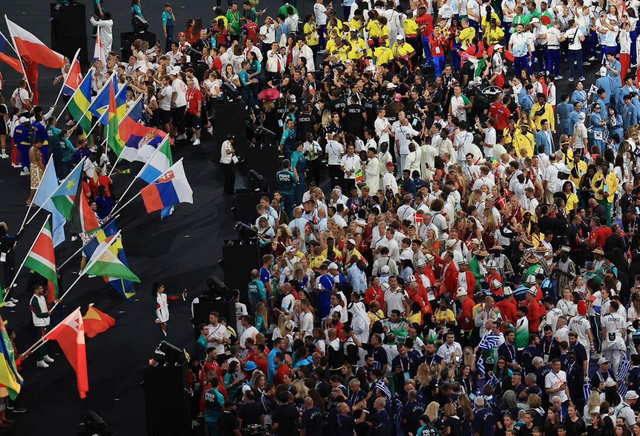 Ceremonia de clausura de los Juegos Olímpicos. Foto Reuters