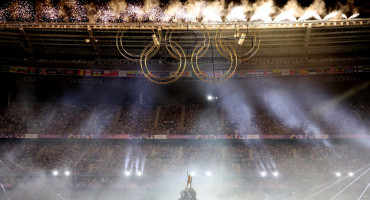 Ceremonia de clausura de los Juegos Olímpicos. Foto Reuters