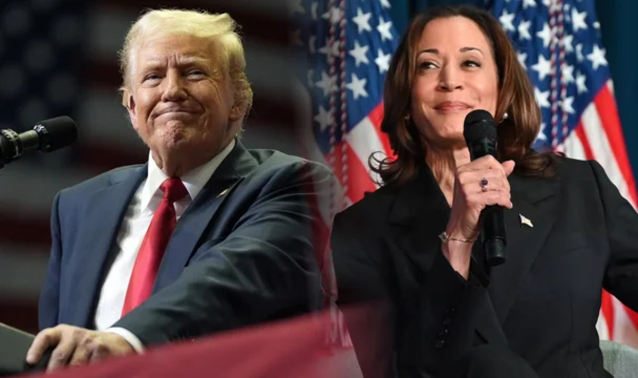 Donald Trump y Kamala Harris, los candidatos a las elecciones en EEUU. Foto: Reuters.