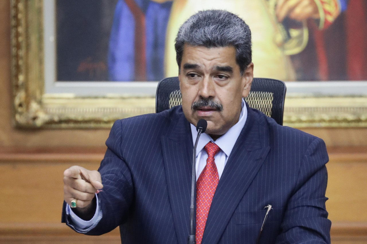 Nicolás Maduro, presidente de Venezuela. Foto: EFE.