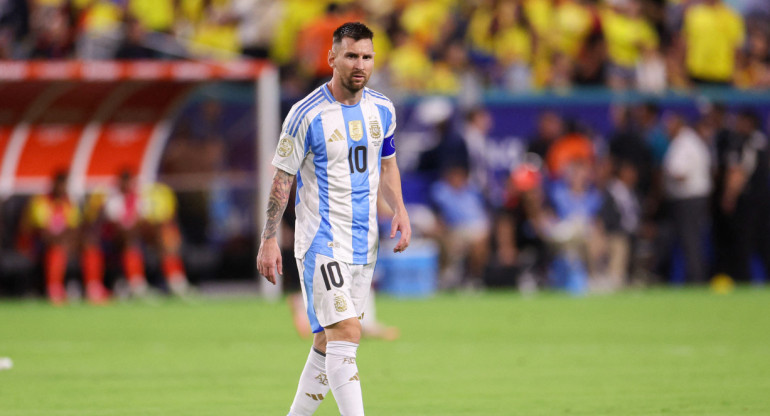 Lionel Messi, Selección Argentina. Foto: Reuters.