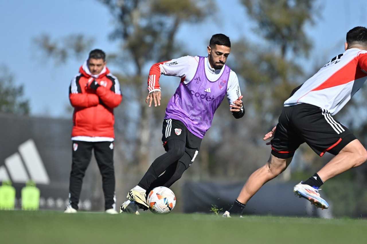 Manuel Lanzini; River Plate. Foto: X @RiverPlate.