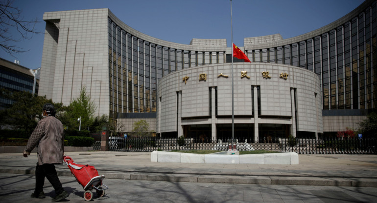 El banco central de China. Foto: Reuters.