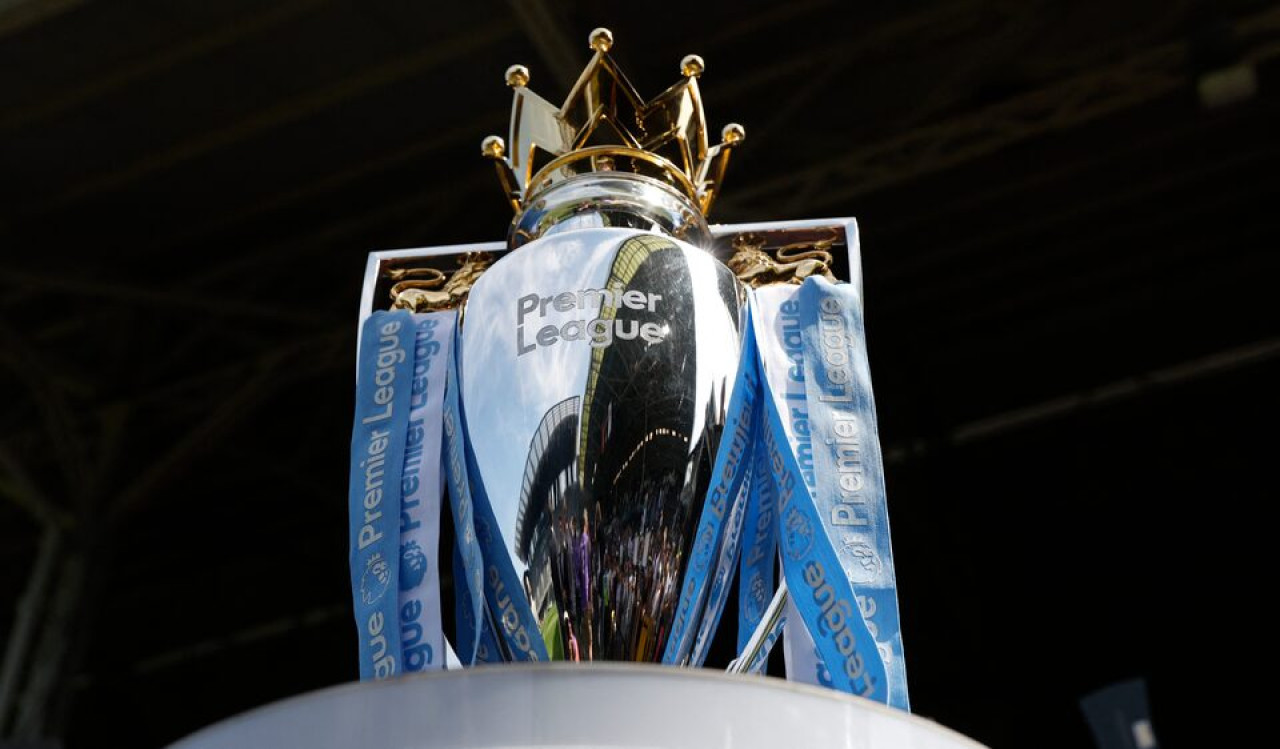 Trofeo de la Premier League. Foto: Reuters