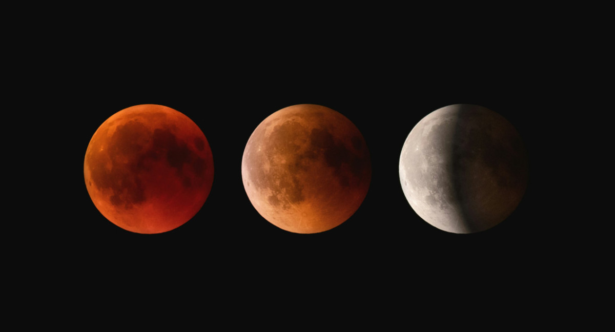 Eclipse lunar. Foto: Unsplash