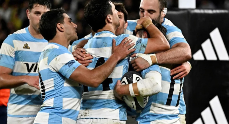 Los Pumas, rugby. Foto: NA