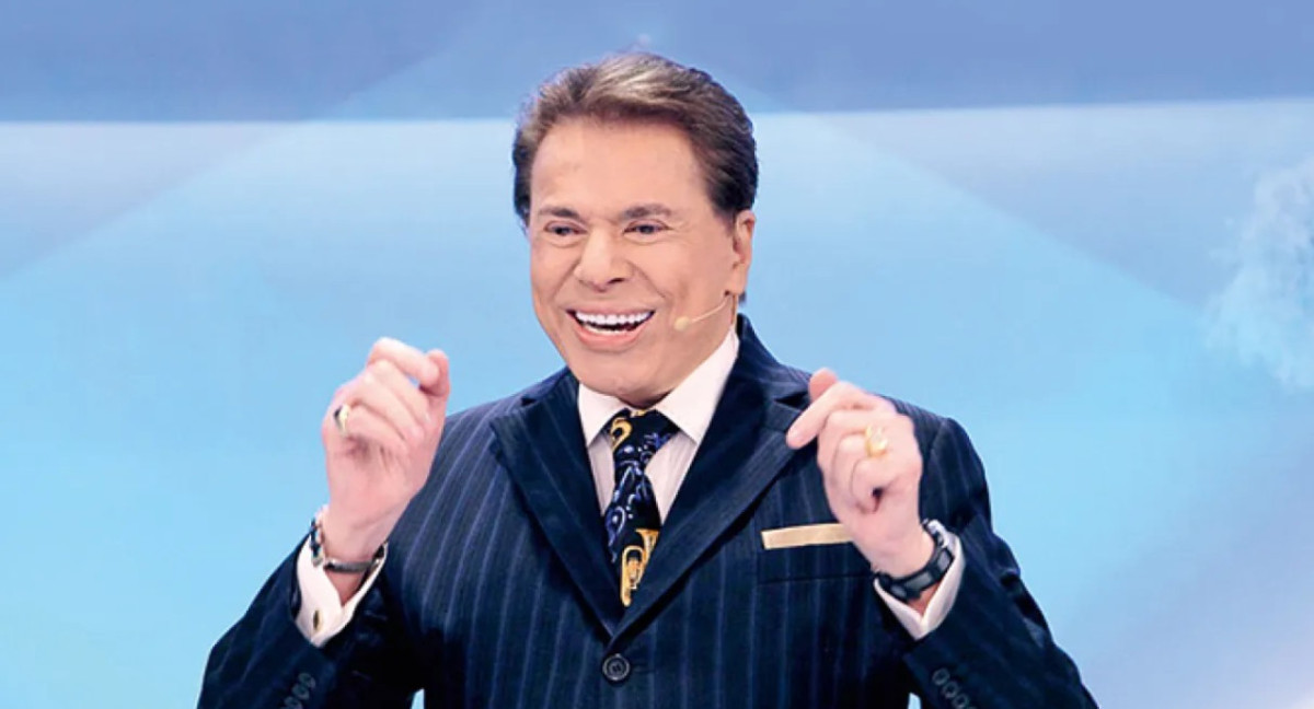 Silvio Santos, presentador de la televisión brasileña.