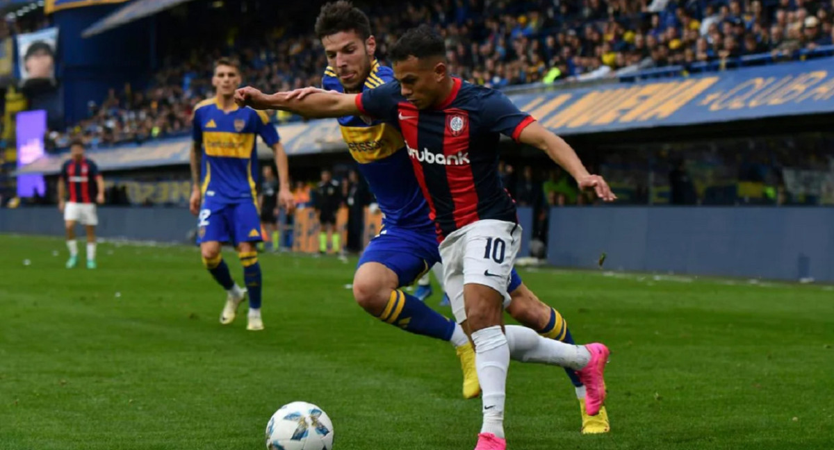 Boca vs San Lorenzo. Foto: NA